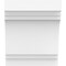 Ekena Millwork Standard Pescadero Architectural Grade PVC Rafter Tail, 5"W X 6"H X 16"L RFTP05X06X16PEC - alternate 4